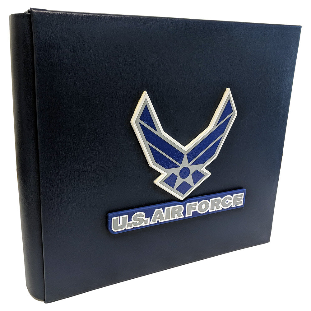 US AIR FORCE 8x8 ALBUM W/ 3D LOGO - UNIFORMED®