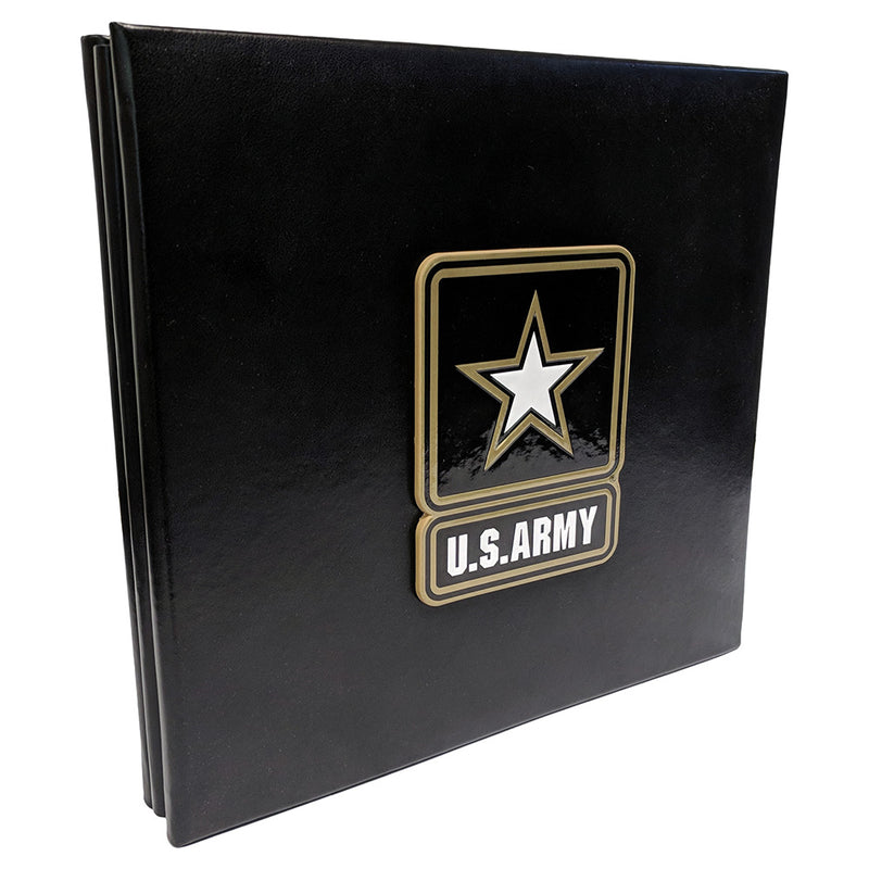 US ARMY 8x8 ALBUM W/ 3D LOGO - UNIFORMED®