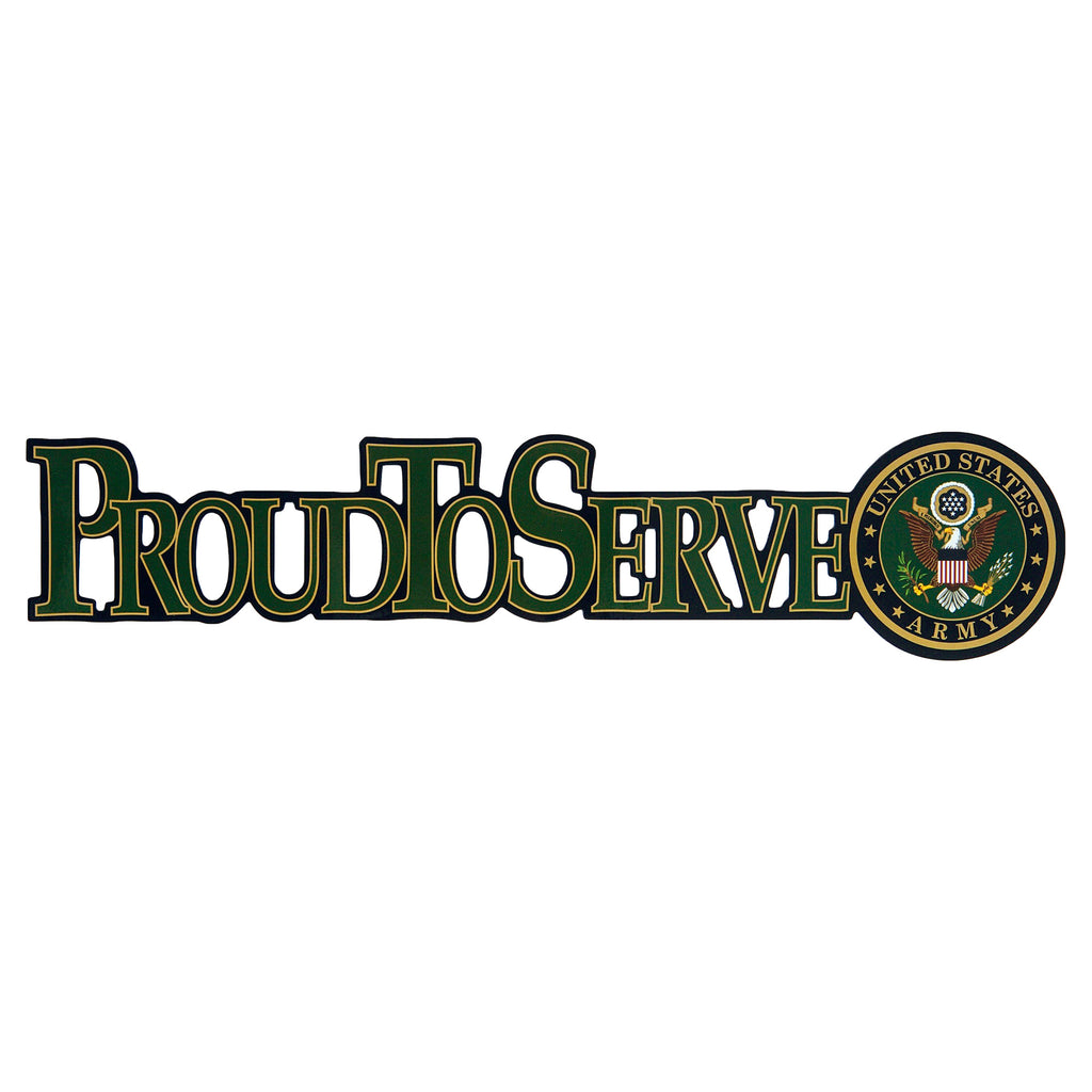Army Proud to Serve Magnet - UNIFORMED®