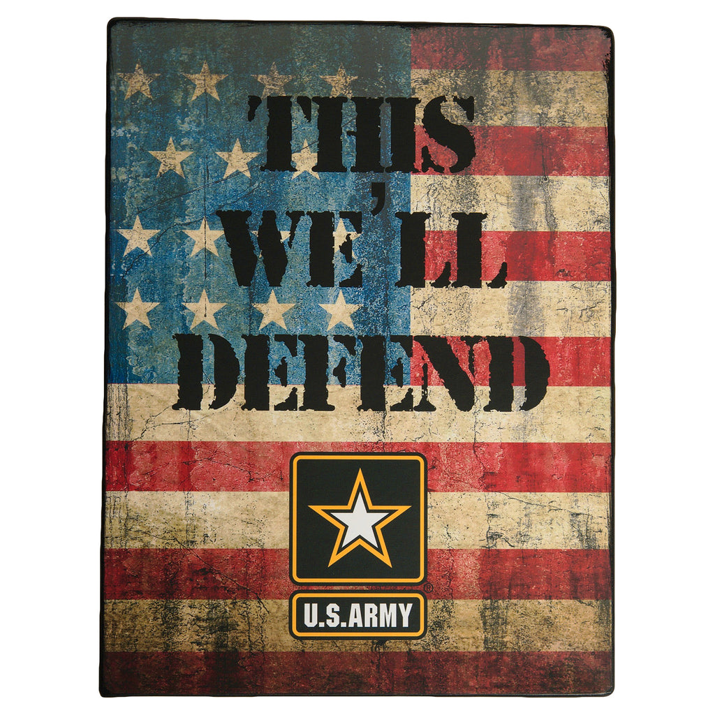 U.S. Army 13x10 This Well Defend Tin Sign - UNIFORMED®
