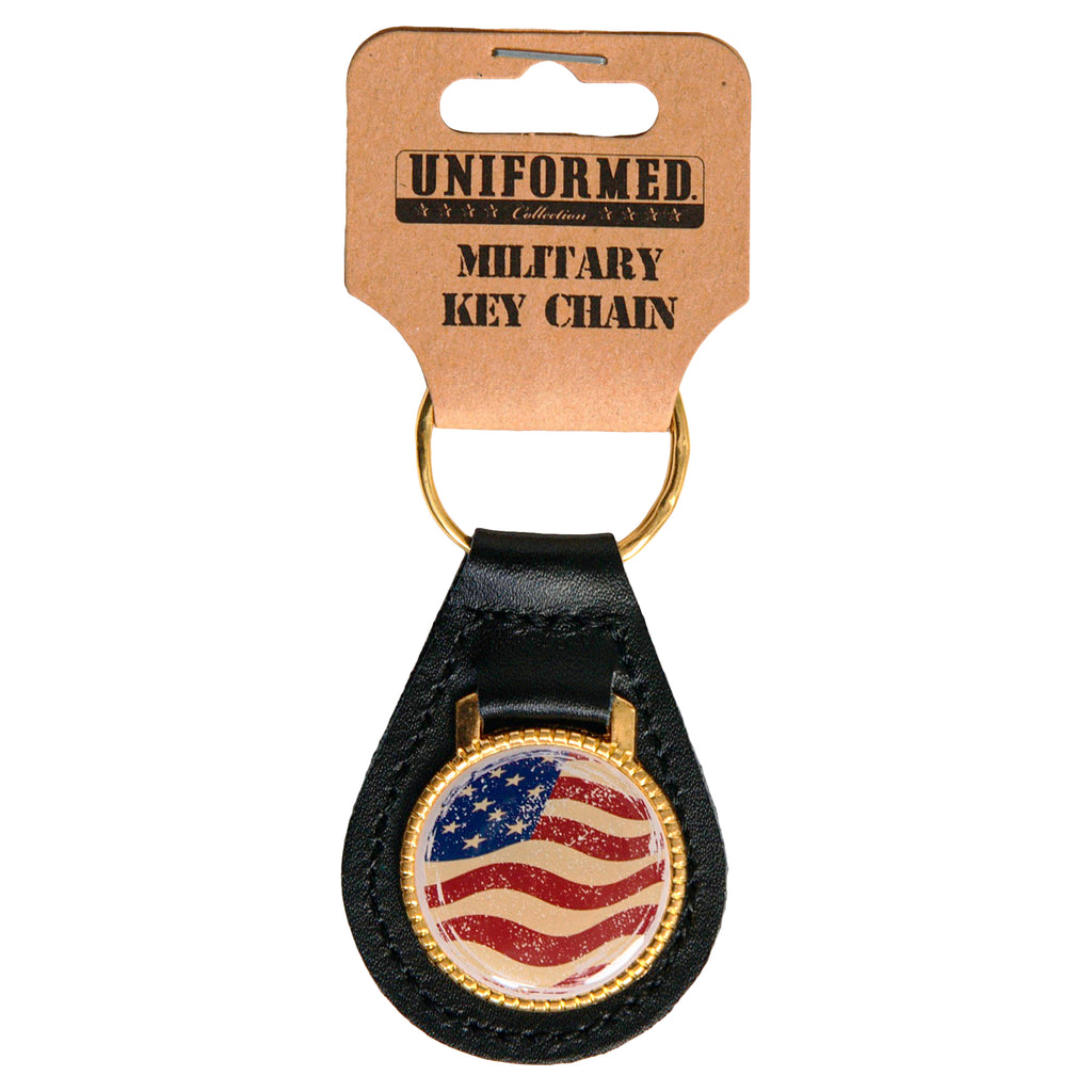 USA FLAG METAL KEY CHAIN - UNIFORMED®
